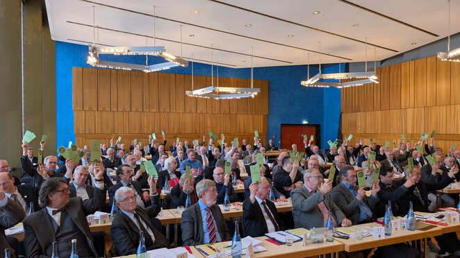 Die Legaten stimmen ab